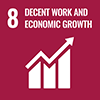 8：DECENT WORK AND ECONOMIC GROWTH